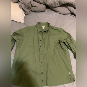 LL BEAN BUTTON DOWN